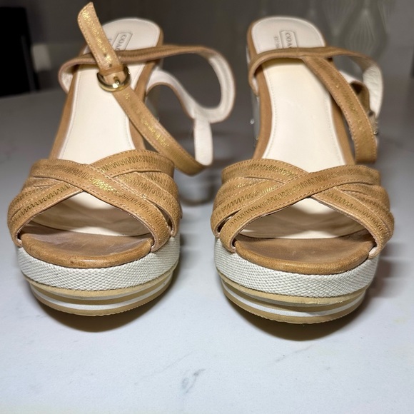 Coach | ‘Caroline’ Wedge Sandals - Picture 8 of 11